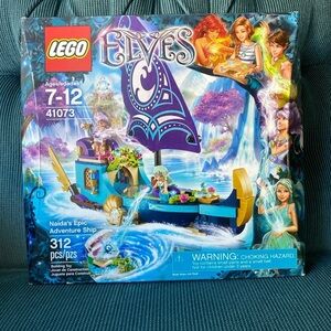 LEGO Elves Naida's Epic Adventure Ship - Blue and Purple